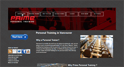 Desktop Screenshot of mypersonaltrainervancouver.com